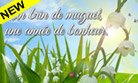 Muguet porte-bonheur 3D