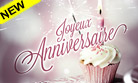 Cup cake d'anniversaire