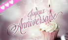 Un cupcake anniversaire