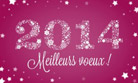 Meilleurs voeux en flocons