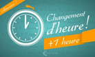 On avance d'1 heure !