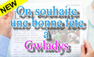 Gwladys - 29 mars