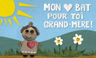 Mon coeur bat pour toi grand-mère