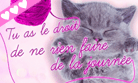 Pour ton anniversaire, tu as le droit de ne rien faire !