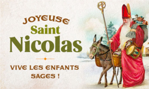Saint Nicolas, le 6 décembre